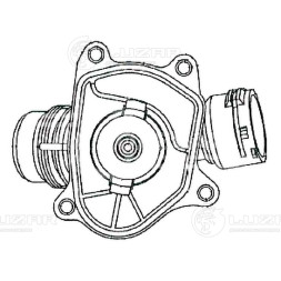 Термостат для автомобилей BMW X5 (E70) (07-)/X6 (E71) (08-) D (88°С) (c корпусом)
