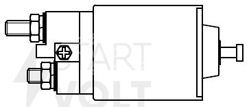 Реле втягивающее стартера для автомобилей Mitsubishi Fuso Canter (12-) 3.0D