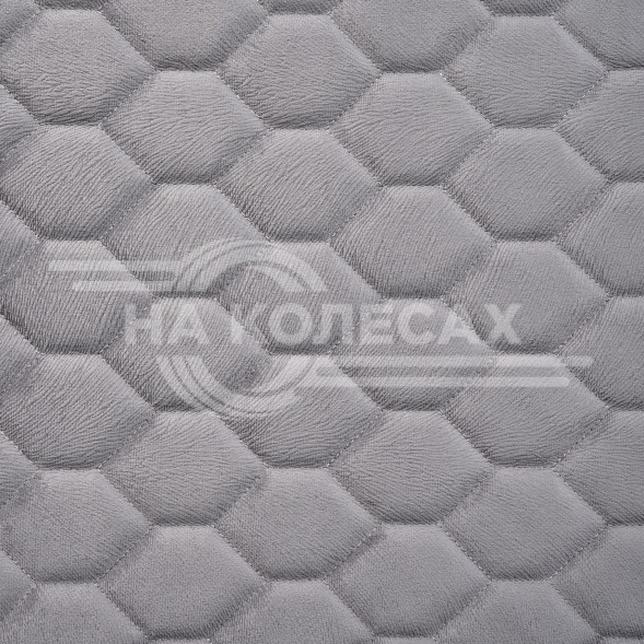 Накидки &quot;Алькантара&quot;, передние (2 шт.), серые