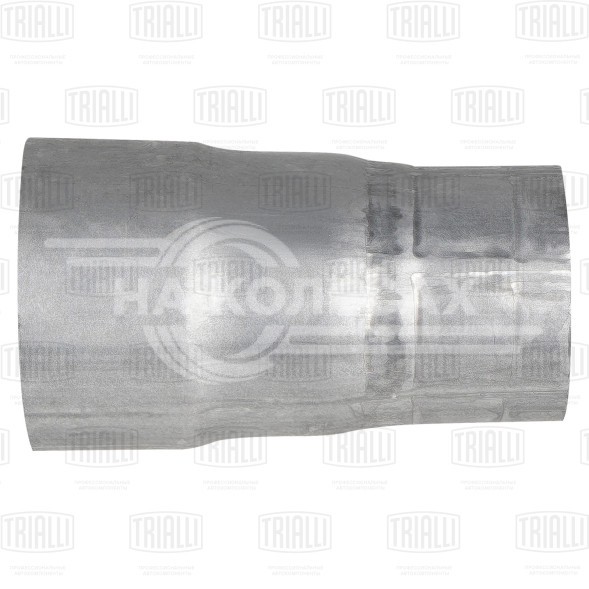 Соединитель труб глушителя 50/55/60 L=100 универсальный (алюминизированная сталь)