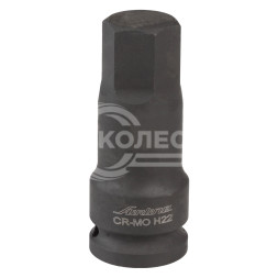 Головка ударная торцевая 1/2&quot; DR внешний шестигранник H22 L=78 мм