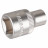 Головка торцевая 1/2&quot; DR шестигранная 8мм пласт. подвес