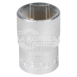 Головка торцевая 3/8" DR шестигранная 13мм пласт. подвес