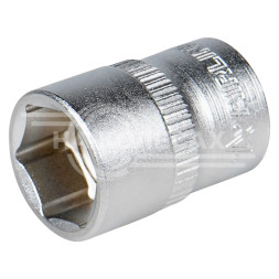 Головка торцевая 3/8" DR шестигранная 13мм пласт. подвес