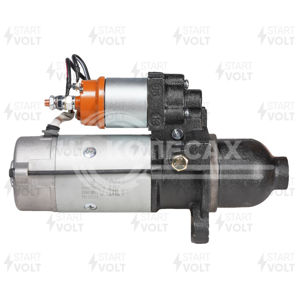 Стартер для автомобилей КАМАЗ/УРАЛ/КРАЗ/ЗИЛ с дв. 740.3/740.11/740.13 (с доп. реле) 24В 9кВт