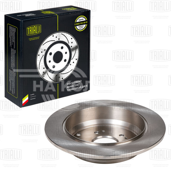 Диск тормозной задний для автомобилей Honda CR-V (06-) d=305 окрашенный