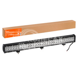 Фара (балка) светодиодная двухрядная 60LED, комбинированный свет, 180Вт, 710х78х65мм, 12/24В