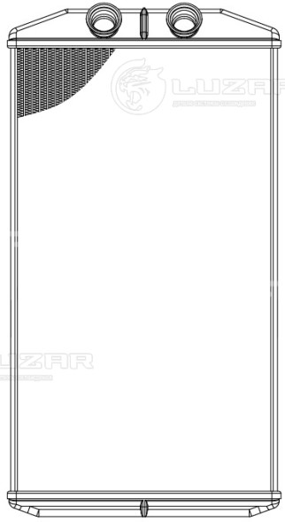 Радиатор отопителя для автомобилей Iveco Daily VI (14-) 2.3TD/3.0TD