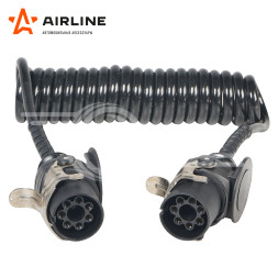 Кабель прицепа 24В ABS/EBS 7 контактов 4,5м