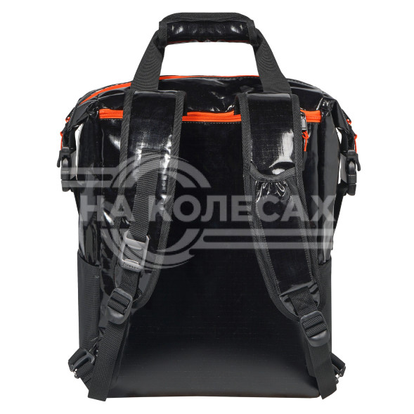 Сумка-холодильник (термосумка) рюкзак 19 л, ткань Ripstop, водонепр., черн.