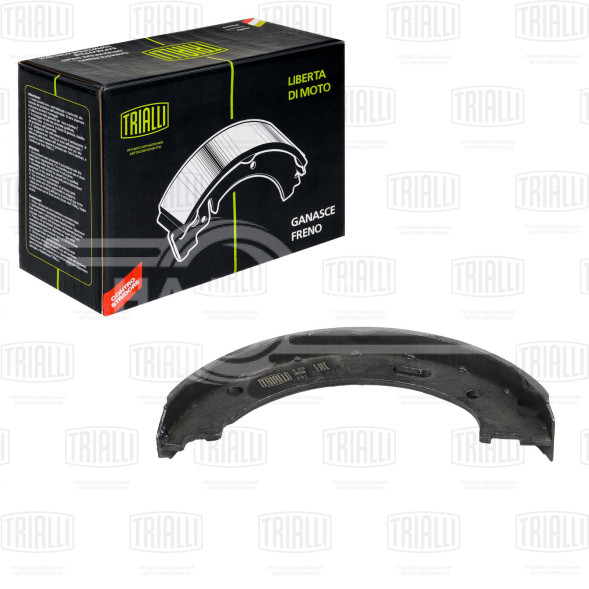 Колодки тормозные барабанные стояночного тормоза для автомобилей Jeep Grand Cherokee III (04-) 205x31