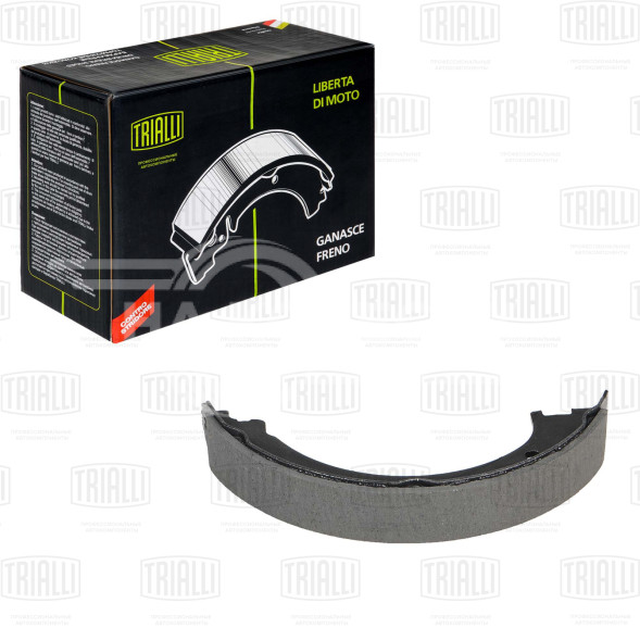 Колодки тормозные барабанные стояночного тормоза для автомобилей Jeep Grand Cherokee III (04-) 205x31