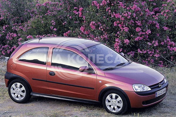 Передние арки Opel Corsa 3дорест/3 рест (C)