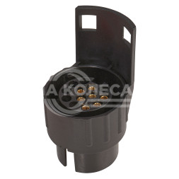 Адаптер розетки фаркопа 12В с 7 контактов на 13 контактов ЕВРО