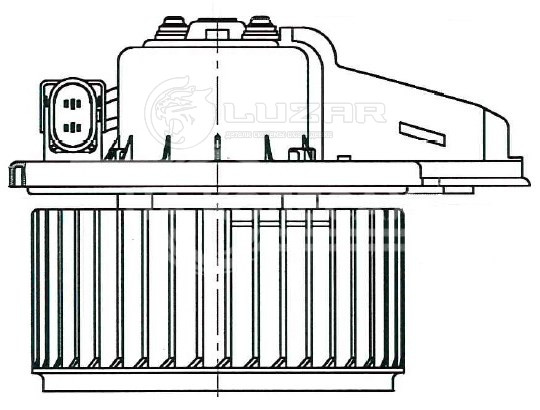 Электровентилятор отопителя для автомобилей Audi A6 (C5) (97-)