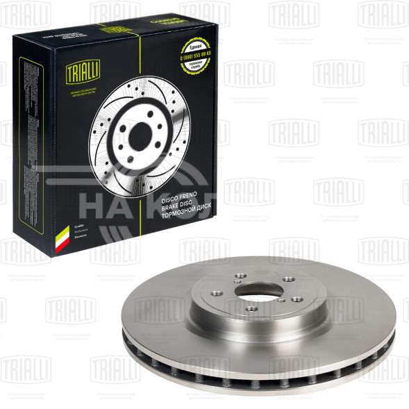 Диск тормозной передний для автомобилей Subaru Impreza WRX (00-) d=326