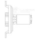Резистор электровентилятора отопителя для автомобилей ГАЗель Next (13-)/ГАЗон Next (14-)