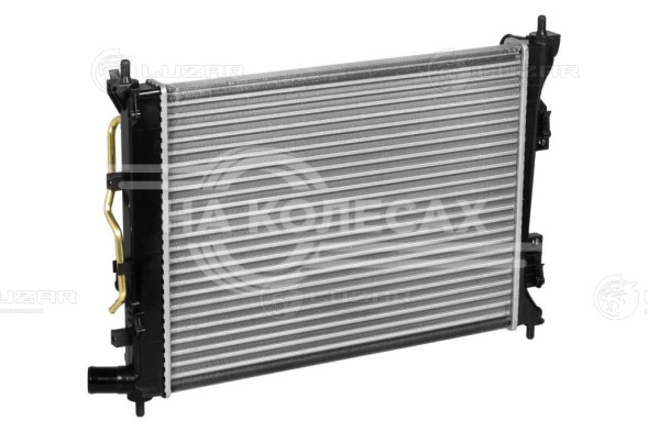 Радиатор охлаждения для автомобилей Solaris (10-)/Rio (10-) AT (сборный)