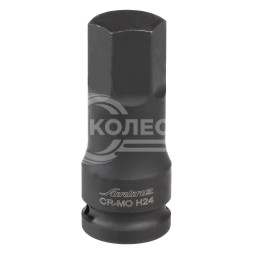 Головка ударная торцевая 1/2&quot; DR внешний шестигранник H24 L=78 мм