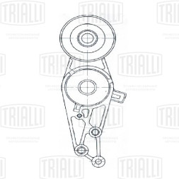 Ролик привод. ремня для автомобилей Audi A4 (00-) 1.6i/1.8T/2.0i (с натяж. мех.) (CM 5082)