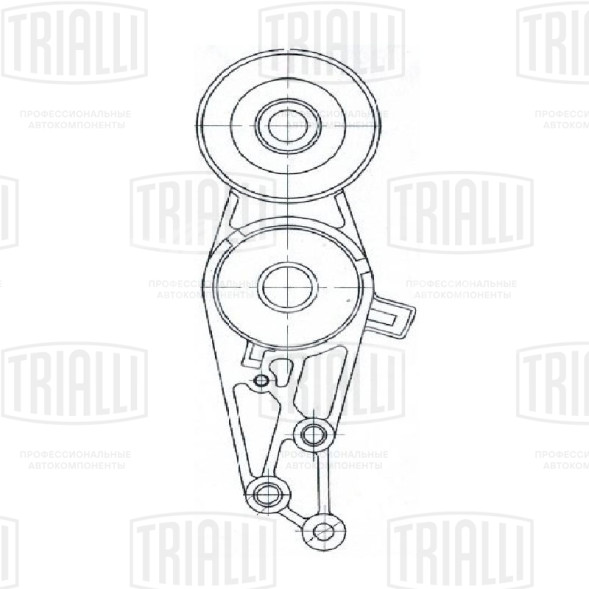 Ролик привод. ремня для автомобилей Audi A4 (00-) 1.6i/1.8T/2.0i (с натяж. мех.) (CM 5082)