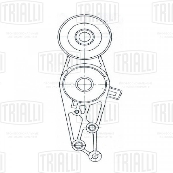 Ролик привод. ремня для автомобилей Audi A4 (00-) 1.6i/1.8T/2.0i (с натяж. мех.) (CM 5082)
