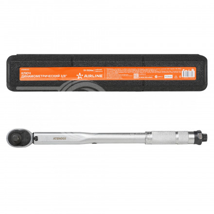 Ключ динамометрический  3/8&quot; 19-110Нм в кейсе