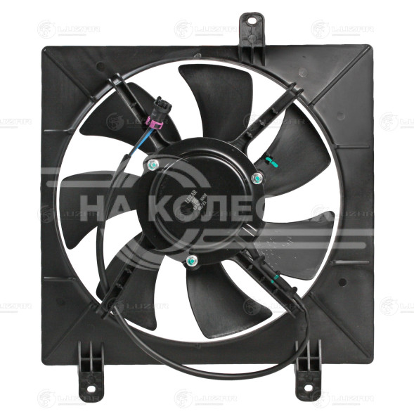 Электровентилятор кондиционера для автомобилей Chery Tiggo (T11) (05-) (с кожухом)