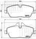Колодки тормозные для автомобилей BMW 1 (E81/87) (04-)/Mini Cooper (06-) дисковые передние (с датчиком)