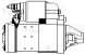 Стартер для автомобилей Fiat Albea (03-)/Doblo (05-) 1.4i 1,4кВт