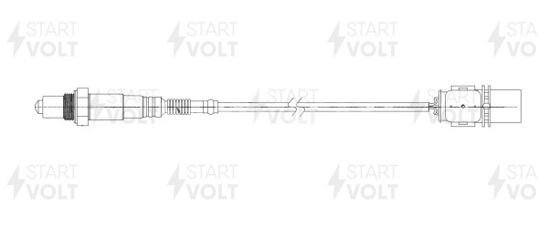 Датчик кислорода для автомобилей Hyundai/Kia Santa Fe (09-)/Sorento (09-) 2.0D/2.2D / Tucson/Sportage (10-) 2.0D
