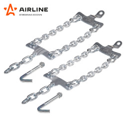 Цепи (браслеты) противоскольжения для Газель (колёса 185/75 R16 ), усиленные, к-т 2 шт.