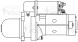 Стартер для автомобилей КАМАЗ 4308/FAW/Higer/DongFeng с двигателем Cummins 4BT/6BT 24В 4кВт