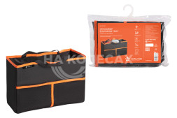 Органайзер в багажник "Эко" (37*24*15 см), черн./оранж.