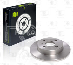 Диск тормозной задний для автомобилей Opel Astra H (04-) d=240, 4 отв.