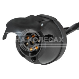 Проводка фаркопа с розеткой 12В 7 контактов 1,5м универсальная