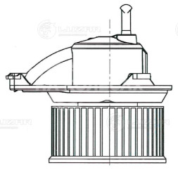 Электровентилятор отопителя для автомобилей Mercedes-Benz Sprinter Classic (909) (13-)