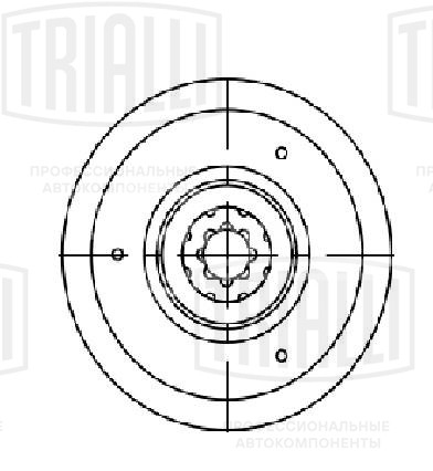 Ролик приводного ремня для автомобилей Hyundai Tucson (15-)/Creta (21-) 2.0i [NU] (опорный)