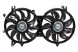 Электровентилятор охлаждения для автомобилей Infiniti FX (QX70) (08-) 3.5i/3.7i (2 вент.) (с кожухом)
