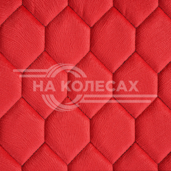 Накидки &quot;Алькантара&quot;, передние (2 шт.), красные