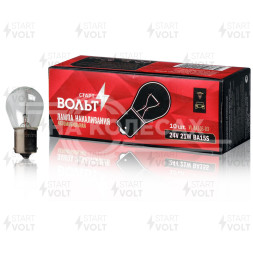 Лампа накаливания 24V 21W BA15S