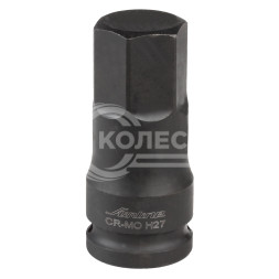 Головка ударная торцевая 1/2&quot; DR внешний шестигранник H27 L=78 мм