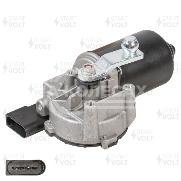 Моторедуктор стеклоочистителя для автомобилей VAG Rapid (13-)/Fabia III (13-) (передний)
