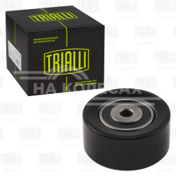 Ролик приводного ремня для автомобилей Peugeot 307 (00-) 1.4i/1.6i A/C+ без ГУР (натяжной) d=60