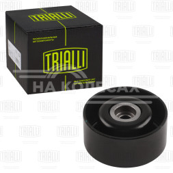 Ролик приводного ремня для автомобилей Peugeot 307 (00-) 1.4i/1.6i A/C+ без ГУР (натяжной) d=60