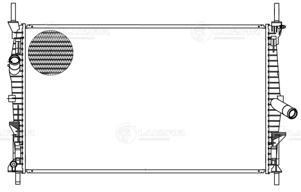 Радиатор охлаждения для автомобилей Transit (13-) 2.2 TDCI