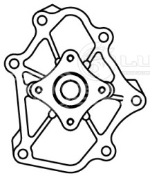 Насос водяной для автомобилей Nissan Patrol (10-)/Infiniti QX56 (04-) 5.6i