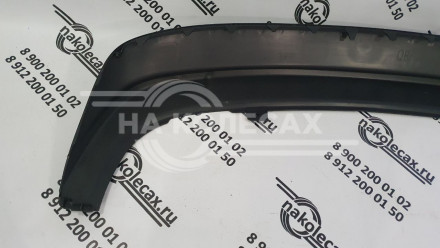 Бампер задний KIA RIO 15-17 нижняя часть RUSSIAN TYPE