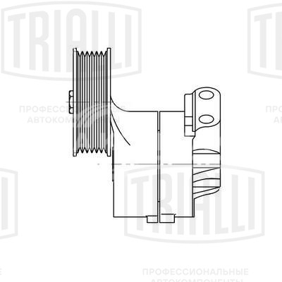 Ролик привод. ремня для автомобилей Opel Omega (94-) 2.5i/2.6i/3.2i (с натяж. мех.) (CM 5290)
