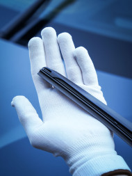 Щетка стеклоочистителя 550 мм (22&quot;) гибридная, 3 адаптера